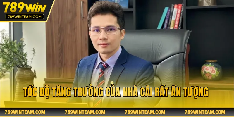 Tốc độ tăng trưởng của nhà cái rất ấn tượng 